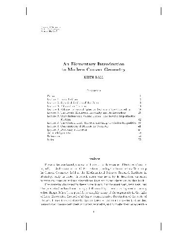 خرید و دانلود نسخه کامل کتاب An Elementary Introduction to Modern Convex Geometry_68a86f0eeb5cd.jpeg خرید و دانلود نسخه کامل کتاب An Elementary Introduction to Modern Convex Geometry