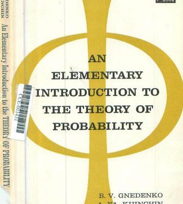 خرید و دانلود نسخه کامل کتاب An Elementary Introduction to the Theory of Probability