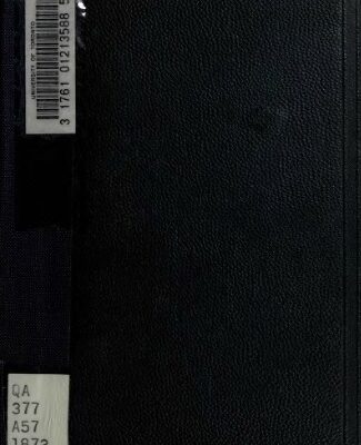 خرید و دانلود نسخه کامل کتاب An elementary treatise on partial differential equations. Designed for the use of students in the university (2nd edition, 1873)