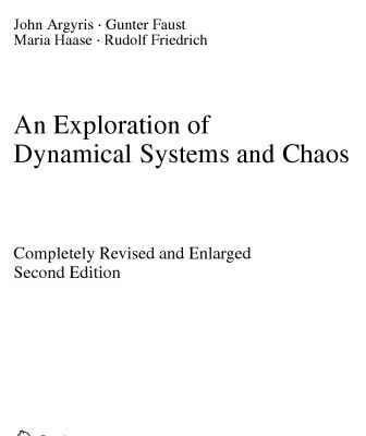 خرید و دانلود نسخه کامل کتاب An Exploration of Dynamical Systems and Chaos