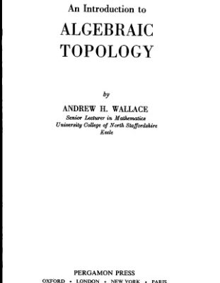 خرید و دانلود نسخه کامل کتاب An Introduction to Algebraic Topology