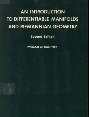خرید و دانلود نسخه کامل کتاب An introduction to differentiable manifolds and riemannian geometry
