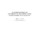 خرید و دانلود نسخه کامل کتاب An introduction to differential geometry with applications to elasticity (lecture notes)