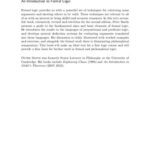 خرید و دانلود نسخه کامل کتاب An Introduction to Formal Logic