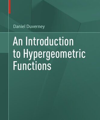 خرید و دانلود نسخه کامل کتاب An Introduction to Hypergeometric Functions