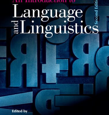 خرید و دانلود نسخه کامل کتاب An Introduction to Language and Linguistics