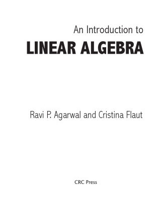 خرید و دانلود نسخه کامل کتاب An Introduction to Linear Algebra