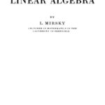 خرید و دانلود نسخه کامل کتاب An introduction to linear algebra