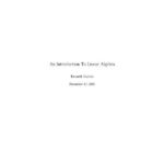 خرید و دانلود نسخه کامل کتاب An Introduction To Linear Algebra