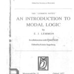 خرید و دانلود نسخه کامل کتاب An Introduction to Modal Logic