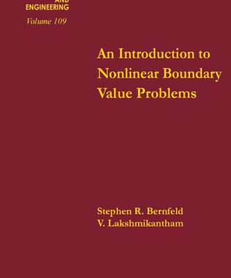 خرید و دانلود نسخه کامل کتاب An Introduction to Nonlinear Boundary Value Problems