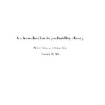 خرید و دانلود نسخه کامل کتاب An Introduction to Probability Theory