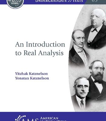 خرید و دانلود نسخه کامل کتاب An Introduction to Real Analysis