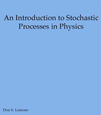 خرید و دانلود نسخه کامل کتاب An Introduction to Stochastic Processes in Physics