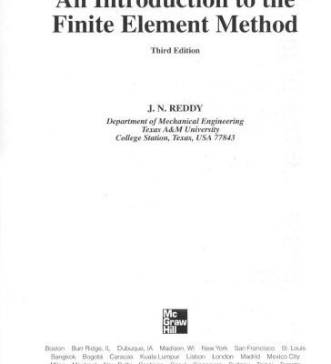 خرید و دانلود نسخه کامل کتاب An Introduction to the Finite Element Method 3rd Ed.