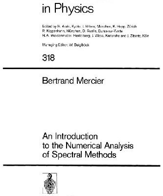خرید و دانلود نسخه کامل کتاب An Introduction to the Numerical Analysis of Spectral Methods