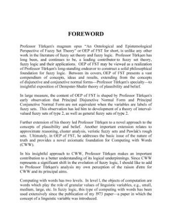 خرید و دانلود نسخه کامل کتاب An Ontological and Epistemological Perspective of Fuzzy Set Theory