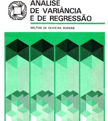 خرید و دانلود نسخه کامل کتاب Análise de variância e de regressão: uma introdução