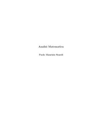 خرید و دانلود نسخه کامل کتاب Analisi matematica