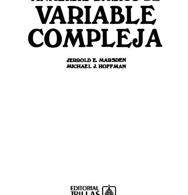 خرید و دانلود نسخه کامل کتاب Análisis básico de variable compleja