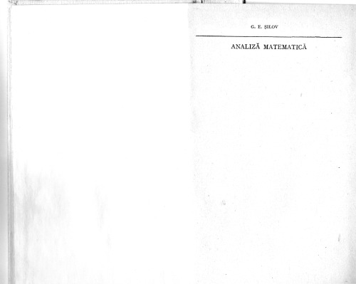 خرید و دانلود نسخه کامل کتاب Analiză matematică – spații finit-dimensionale