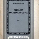 خرید و دانلود نسخه کامل کتاب Analiza Matematyczna. Tom I