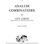 خرید و دانلود نسخه کامل کتاب Analyse combinatoire, tome 2