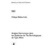خرید و دانلود نسخه کامل کتاب Analyse Harmonique dans les Systèmes de Tits Bornologiques de Type Affine