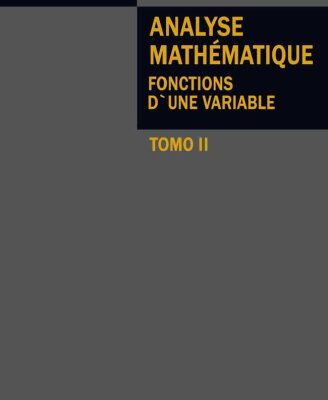 خرید و دانلود نسخه کامل کتاب Analyse mathématique
