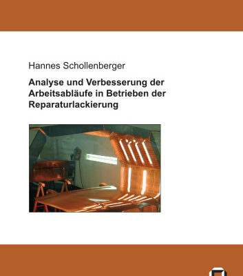 خرید و دانلود نسخه کامل کتاب Analyse und Verbesserung der Arbeitsabläufe in Betrieben der Reparaturlackierung German