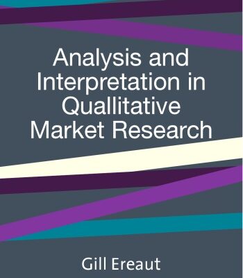 خرید و دانلود نسخه کامل کتاب Analysis and Interpretation in Qualitative Market Research
