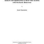 خرید و دانلود نسخه کامل کتاب Analysis and optimisation of real-time systems with stochastic behaviour