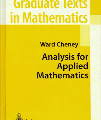 خرید و دانلود نسخه کامل کتاب Analysis for Applied Mathematics
