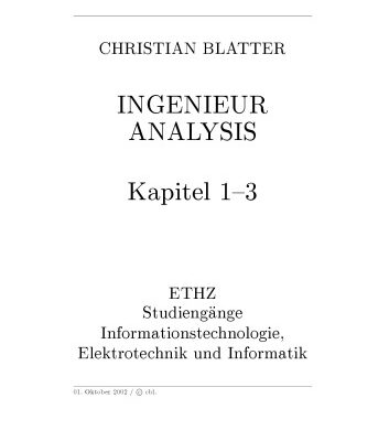 خرید و دانلود نسخه کامل کتاب Analysis fuer Ingenieure