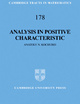 خرید و دانلود نسخه کامل کتاب Analysis in positive characteristic