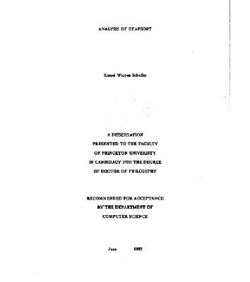 خرید و دانلود نسخه کامل کتاب Analysis of heapsort