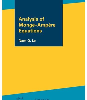خرید و دانلود نسخه کامل کتاب Analysis of Monge–Ampère Equations