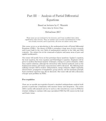 خرید و دانلود نسخه کامل کتاب Analysis of Partial Differential Equations