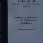 خرید و دانلود نسخه کامل کتاب Analysis of stochastic partial differential equations