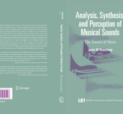 خرید و دانلود نسخه کامل کتاب Analysis, Synthesis, and Perception of Musical Sounds: The Sound of Music
