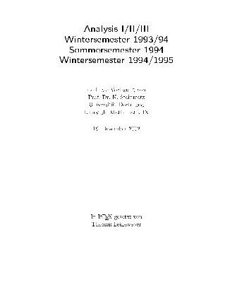 خرید و دانلود نسخه کامل کتاب Analysis