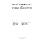 خرید و دانلود نسخه کامل کتاب Analytic combinatorics – symbolic combinatorics