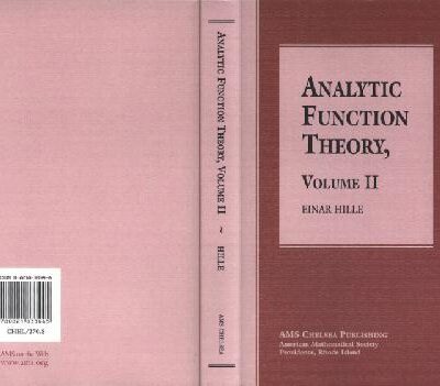 خرید و دانلود نسخه کامل کتاب Analytic function theory