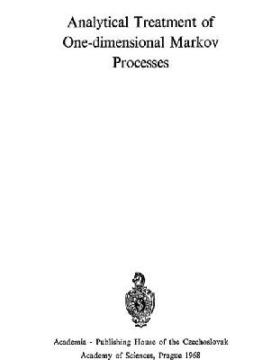 خرید و دانلود نسخه کامل کتاب Analytical treatment of one-dimensional Markov processes