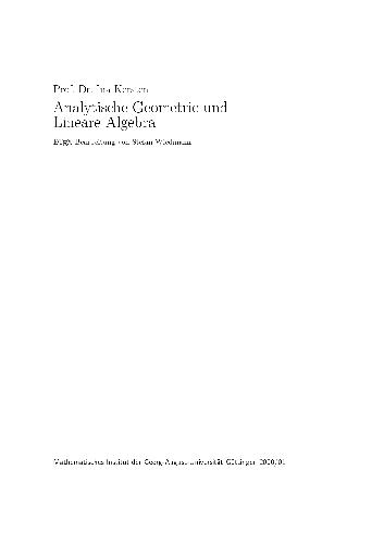 خرید و دانلود نسخه کامل کتاب Analytische Geometrie und Lineare Algebra 001_68a7eab5aacca.jpeg خرید و دانلود نسخه کامل کتاب Analytische Geometrie und Lineare Algebra 001