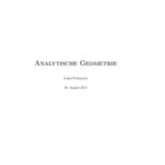 خرید و دانلود نسخه کامل کتاب Analytische Geometrie