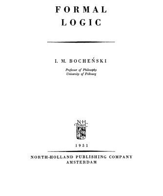 خرید و دانلود نسخه کامل کتاب Ancient Formal Logic