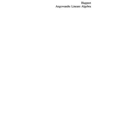 خرید و دانلود نسخه کامل کتاب Angewandte Lineare Algebra