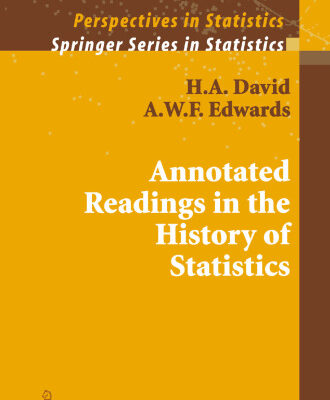خرید و دانلود نسخه کامل کتاب Annotated Readings in the History of Statistics
