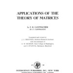 خرید و دانلود نسخه کامل کتاب Applications of the theory of matrices